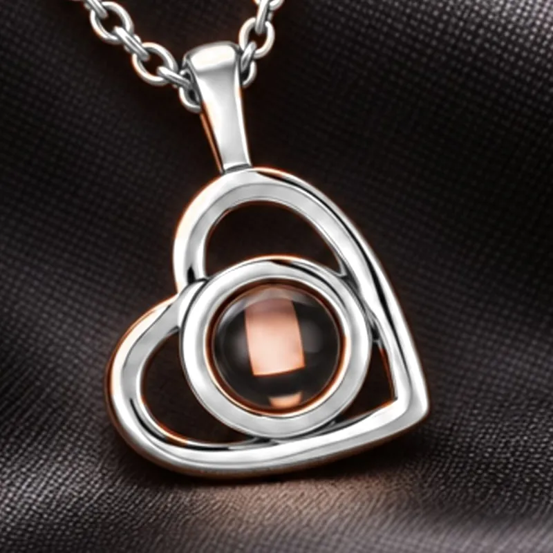Close-up in silver